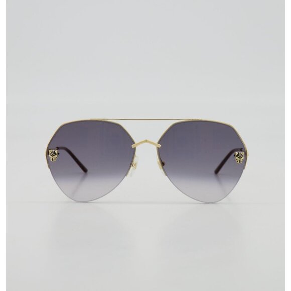 NWT Cartier CT0355S-001 Panthère Sunglasses - Picture 3 of 8